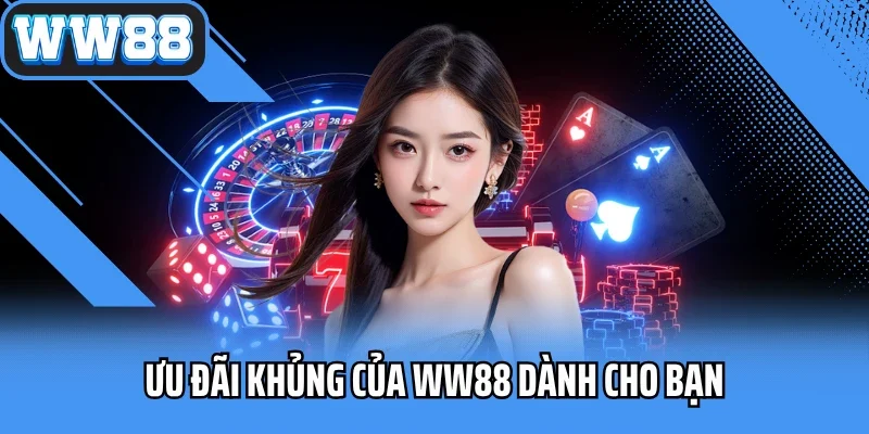 Ưu đãi khủng của WW88 dành cho bạn